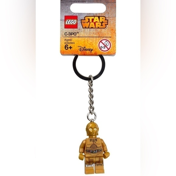 NWT LEGO Star Wars C-3PO 2016 Key Chain - Picture 1 of 2